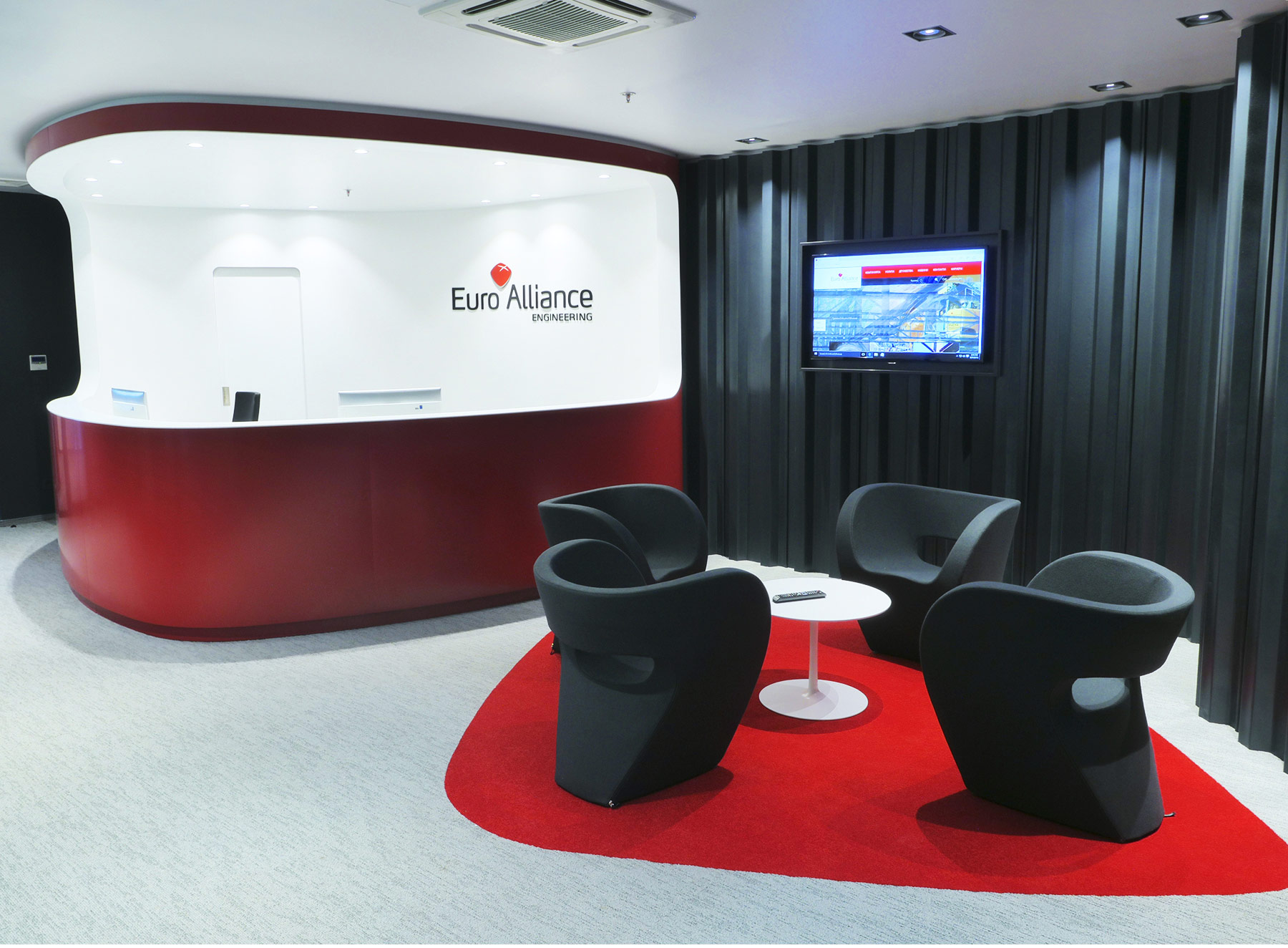 Referenz Innenarchitektur SDW DESIGN Euro Allianz Büro Sofia