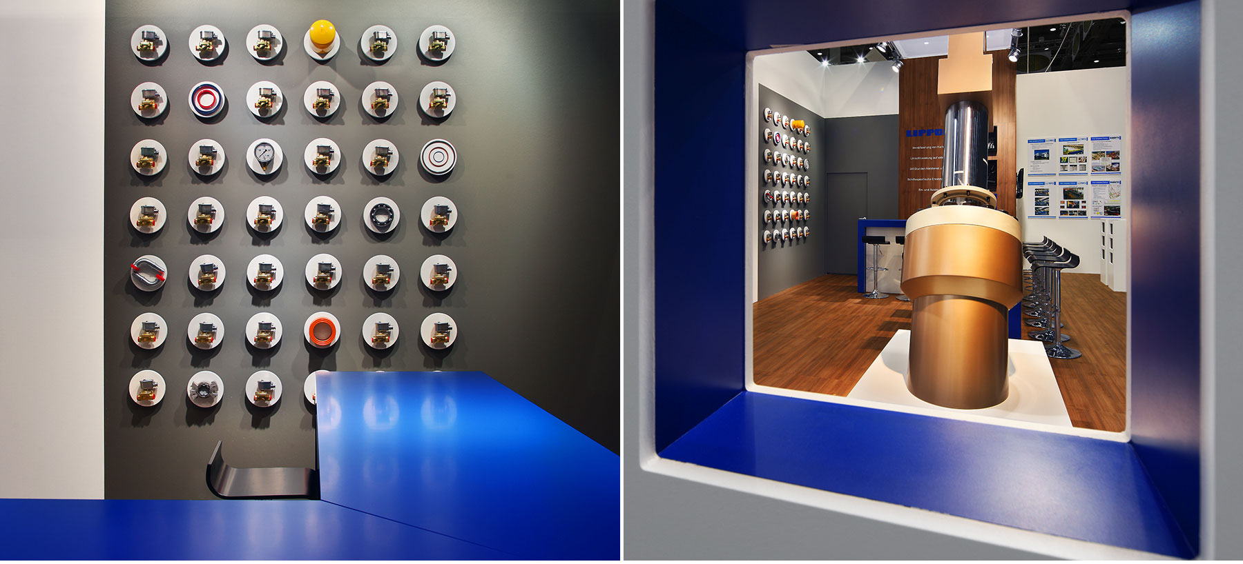 Referenzen Innenarchitektur SDW DESIGN Messestand Lippold