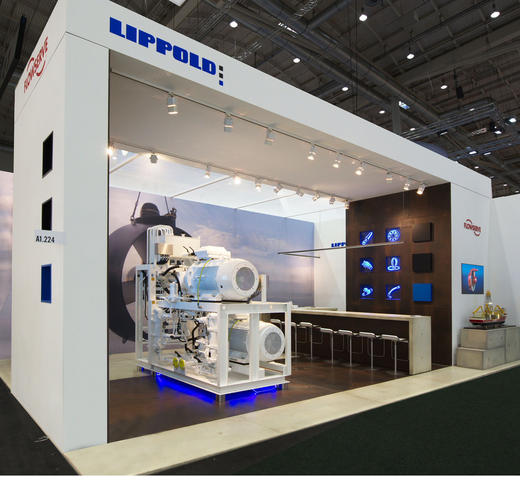 Referenzen Innenarchitektur SDW DESIGN Messestand Lippold