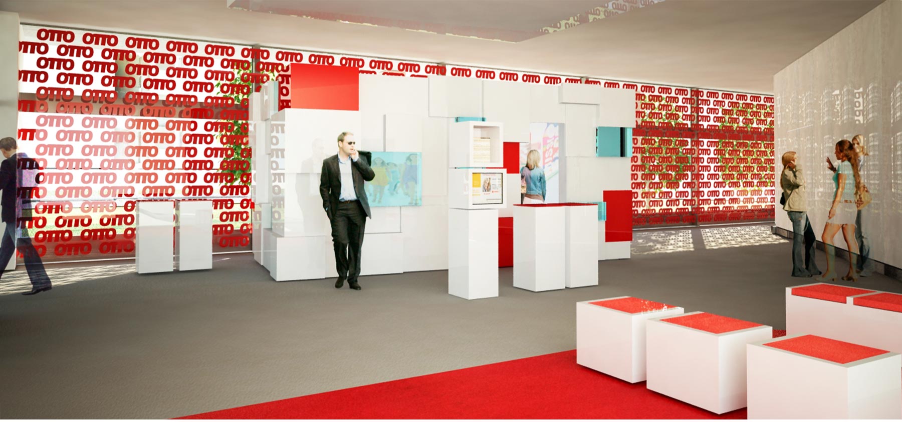 Referenz Innenarchitektur SDW DESIGN OTTO Konzern Forum