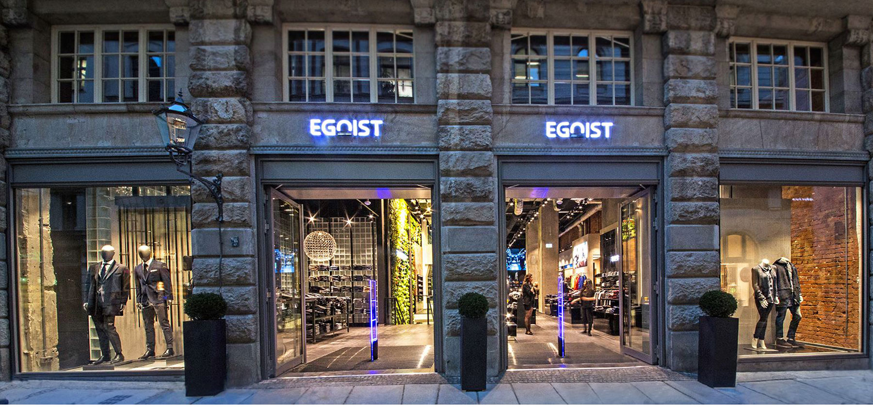 Referenzen Innenarchitektur SDW DESIGN Ladengestaltung EGO_IST