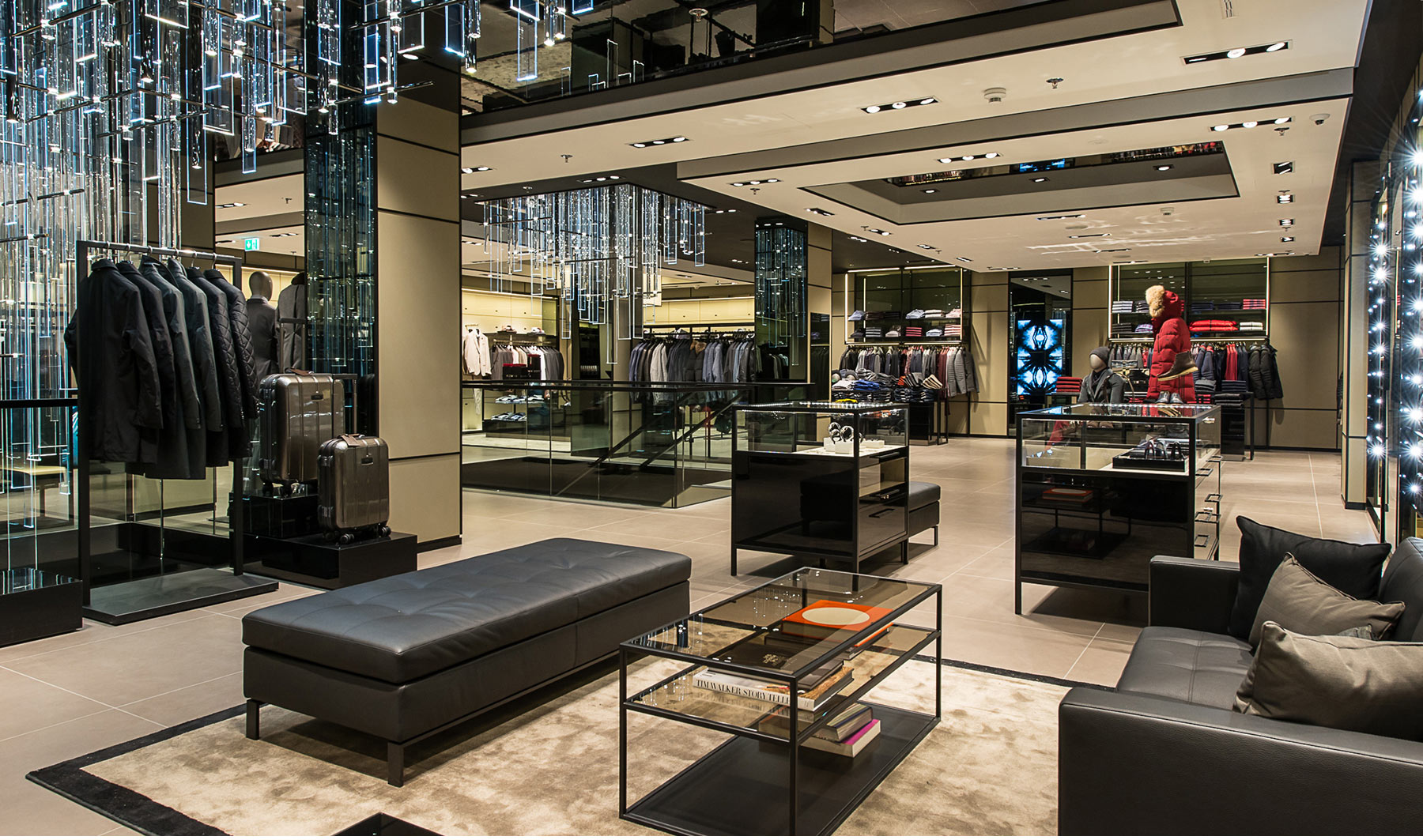 Referenzen Innenarchitektur SDW DESIGN Ladengestaltung Hugo Boss