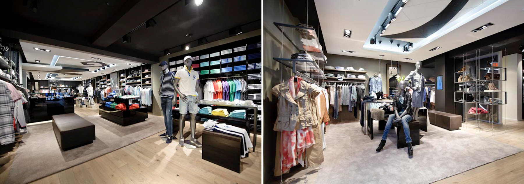 Referenzen Innenarchitektur SDW DESIGN Ladengestaltung Hugo Boss